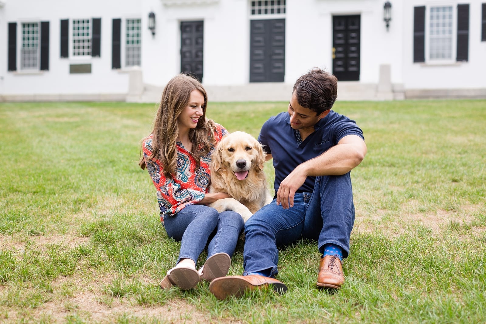 Dartmouth College Engagement Photo