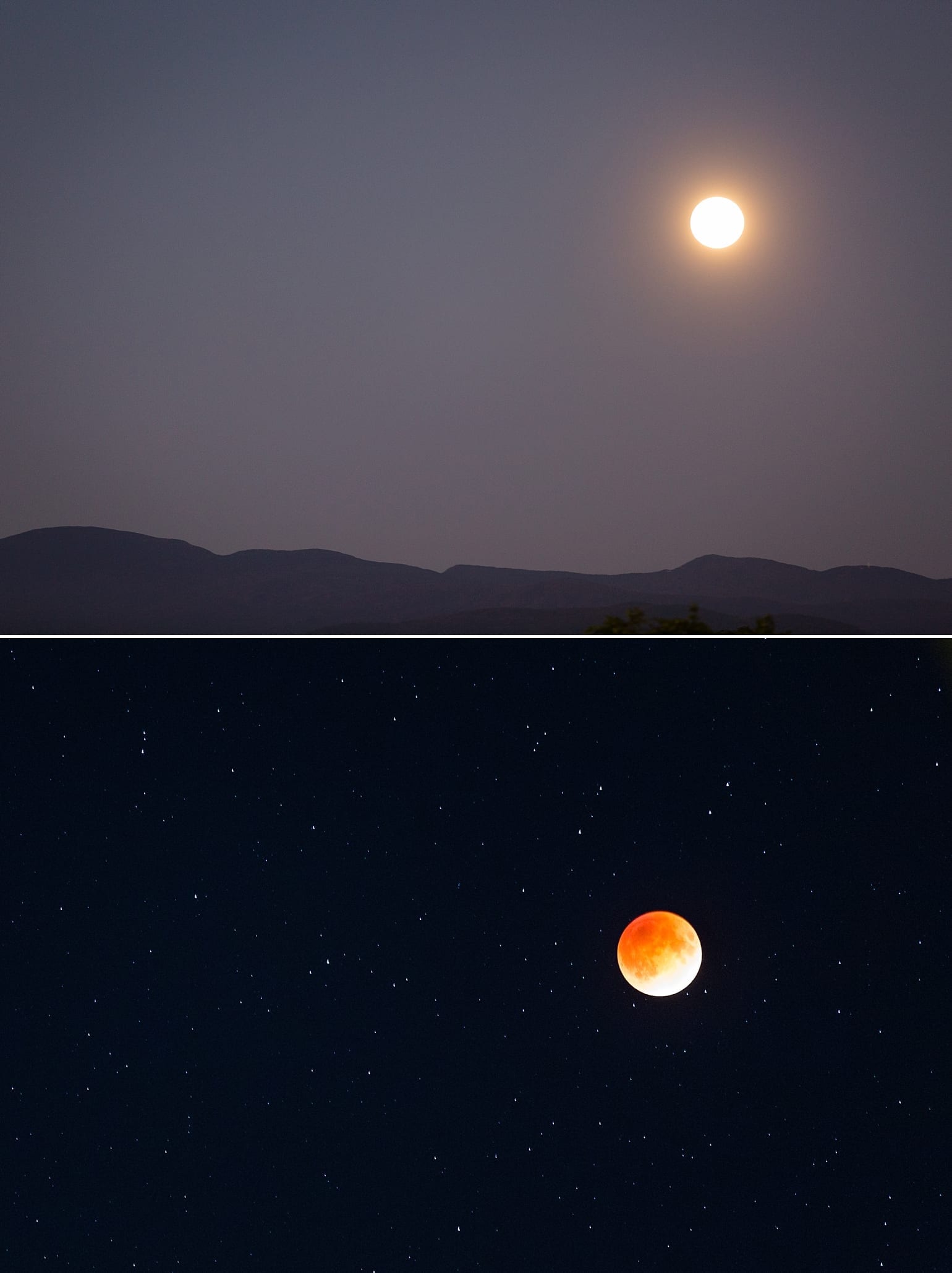 2015 Harvest Blood Full Moon Eclipse