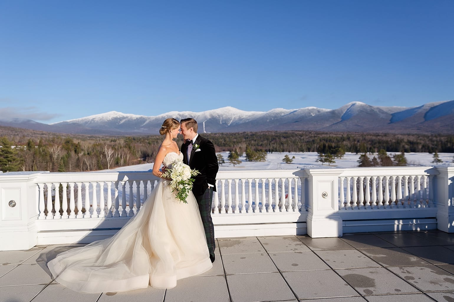 White Mountains Winter Wedding