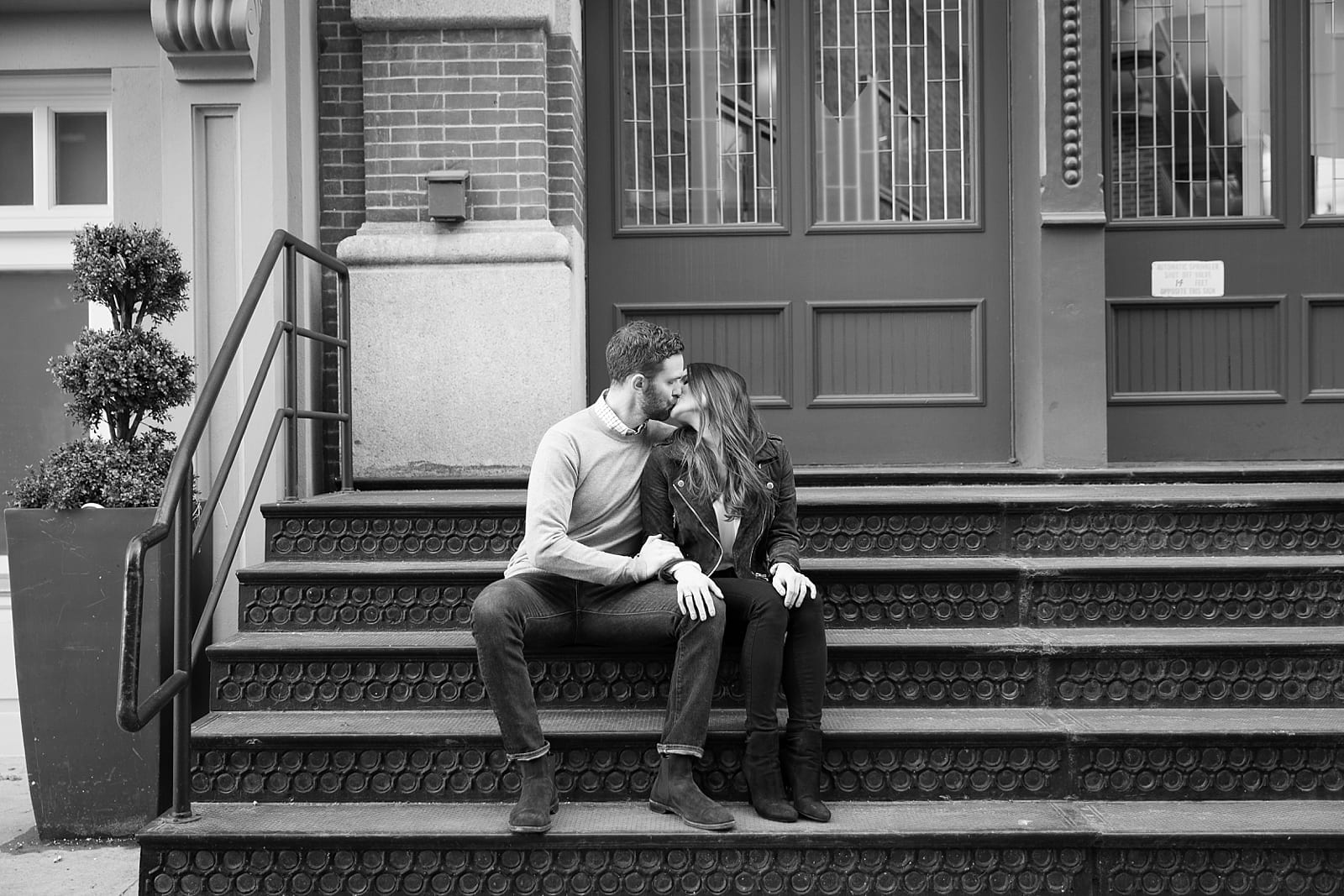 Tribeca NYC Engagement Photo