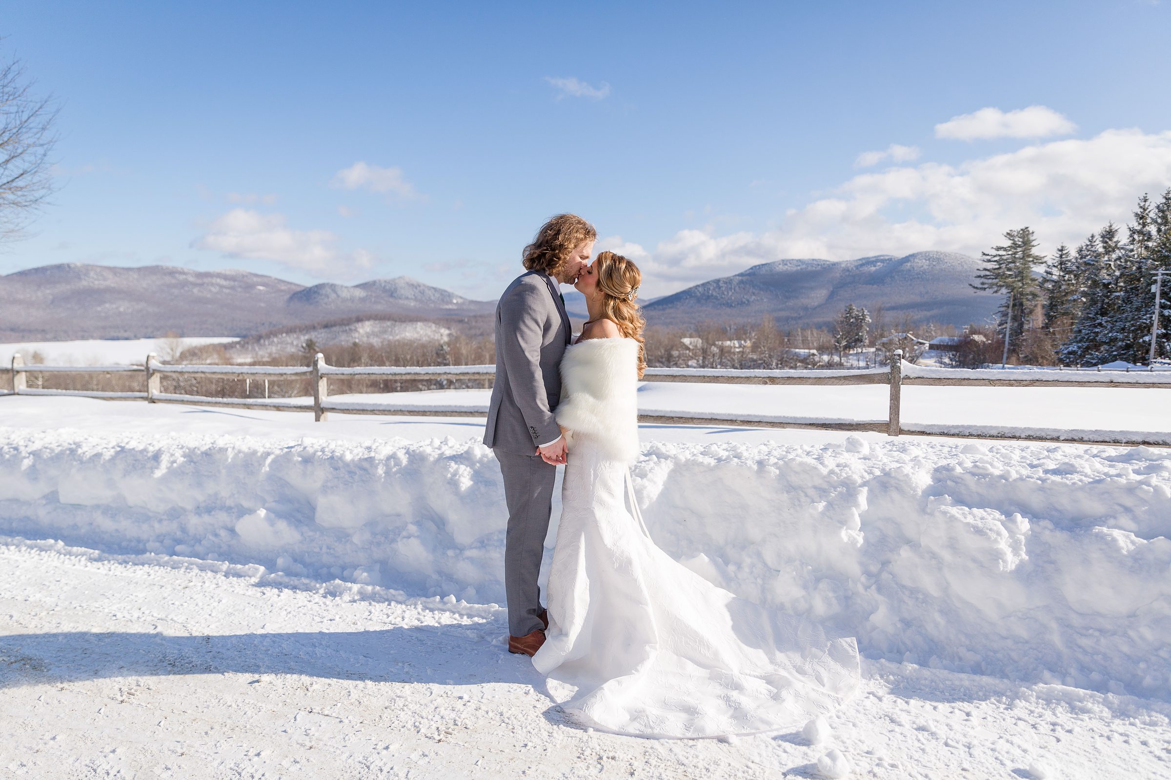Mountain Top Inn Winter Wedding
